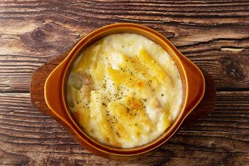 ペンネのグラタン