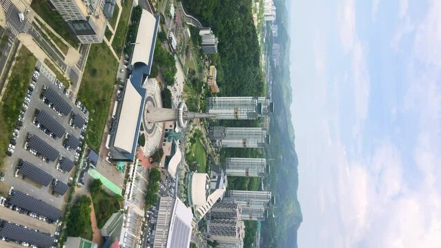 Daejeon, South Korea - May 2023 : Cityscape of Daejeon