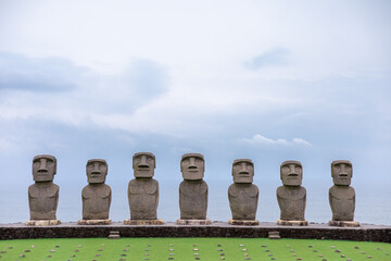 【宮崎県日南市】日南のモアイ像 inサンメッセ日南