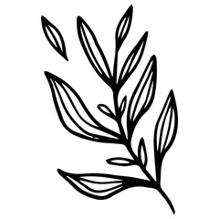 black and white silhouettes of flowers