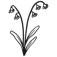 illustration of a flower
