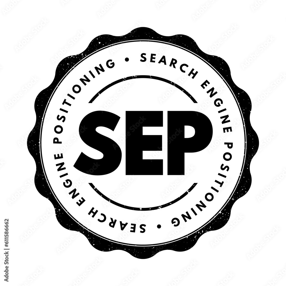 Poster sep search engine positioning - method of optimizing specific pages of your website with the objecti