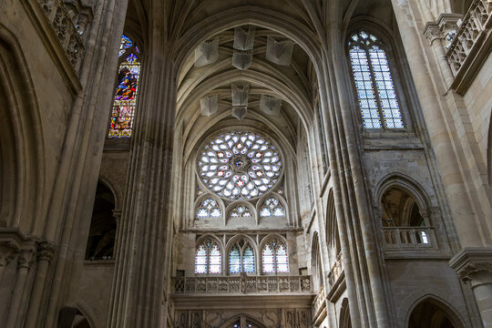 Cathedral Notre Dame of Senlis, Oise, France