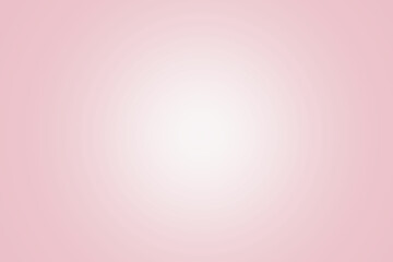 Abstract pink pastel soft and smooth gradient studio background. Rose Gold color background. Light pink gradient background.