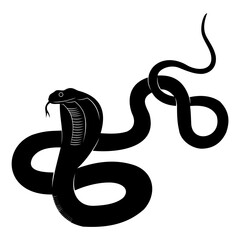 black snake illustration