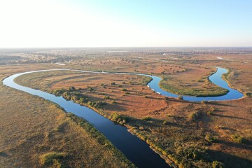 Okavango river main channel, Botswana, Africa