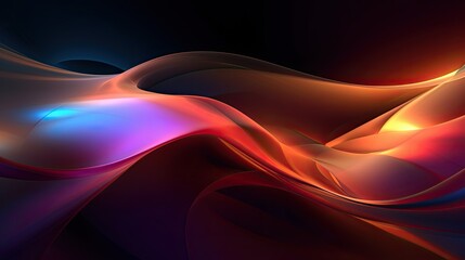 abstract background with wavy design