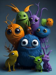 Pixel Character Generative Art