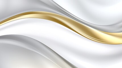 Abstract white luxury liquid Wave Background. Generative AI