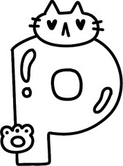 coloring alphabet for kids outline letters