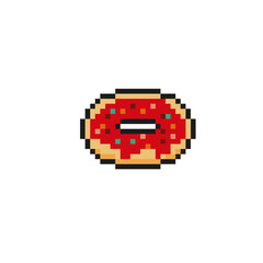Strawberry donut