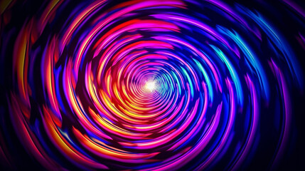 Fototapeta premium Psychedelic Dreamscape, A Vibrant Pop Art Adventure - Created with Generative AI