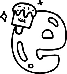 coloring alphabet for kids outline letters
