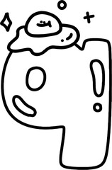 coloring alphabet for kids outline letters