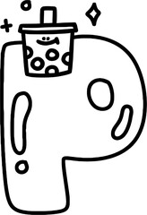 coloring alphabet for kids outline letters