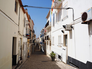 Fototapeta premium City view of Nazaré