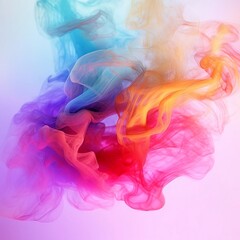 Fototapeta na wymiar abstract colorful smoke background