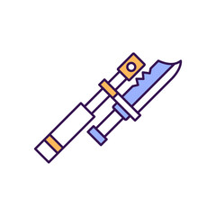 Desert spear Vector Icon easily modify

