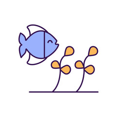 Sea creature Vector Icon easily modify

