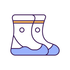 Diving shoes Vector Icon easily modify

