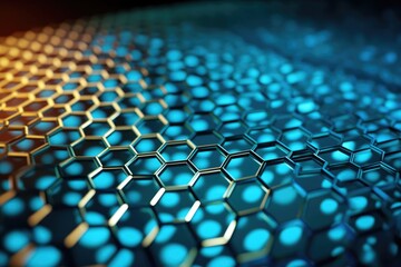 New materials and nanotechnologies. Generative AI - obrazy, fototapety, plakaty