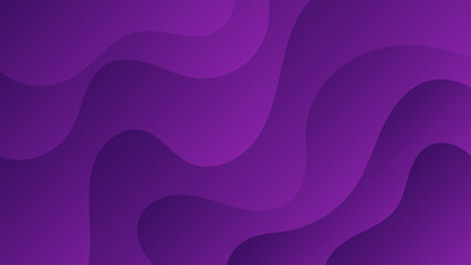 Abstract minimal background with purple gradient colors. liquid shapes composition
