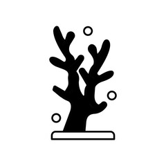 Coral reef Vector Icon easily modify

