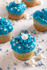 Beautiful and unique cupcakes for fat thursday.