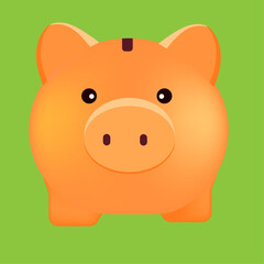 Obraz na płótnie Canvas piggy bank for collecting money