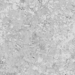 Texture, wall, concrete, black and white grunge background. Wall fragment with scratches and cracks