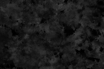 Texture, wall, concrete, black and white grunge background. Wall fragment with scratches and cracks