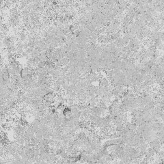 Texture, wall, concrete, black and white grunge background. Wall fragment with scratches and cracks