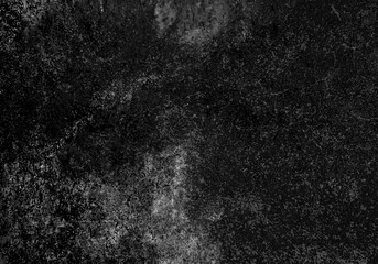 Black and white grunge background with scratches and cracks. Texture, wall, concrete texture background with space