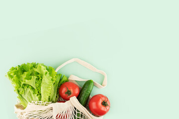 string bag with orange fruits with vegetables and fruits,Eco-friendly net bag