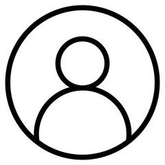 profile icon, people in circle