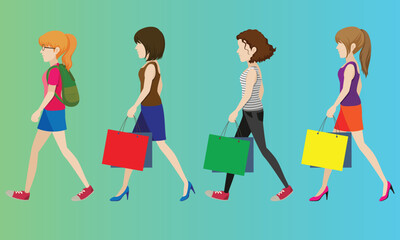 fashion shopping children