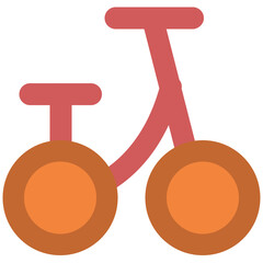 A public transport bold line icon