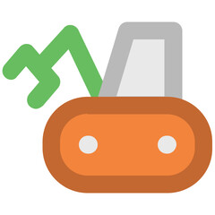 A public transport bold line icon