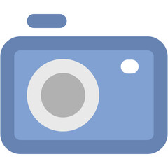 Camera bold line editable icon
