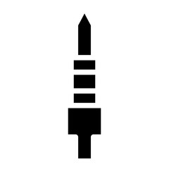 jack connector glyph 