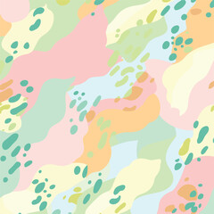 Fototapeta na wymiar pattern with colorful splashes