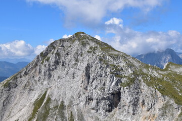 Blick auf Hockkogel vom Kaiserschild, Nationalpark Gesäuse, Steiermark