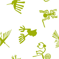 Textile and digital seamless pattern design 