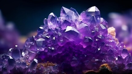 purple crystal 