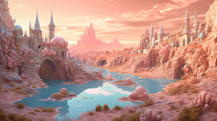 fantasy surreal landscape