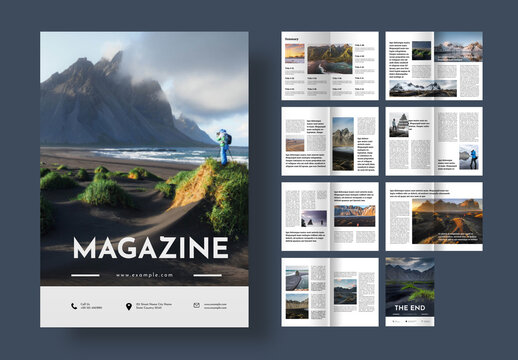Simple Magazine Layout