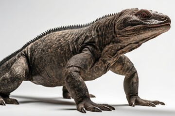 Fototapeta premium Komodo Dragon. Generative AI.