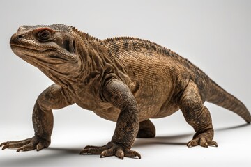 Fototapeta premium Komodo Dragon. Generative AI.