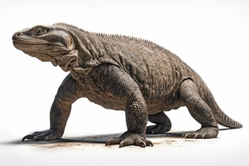 Obraz premium Komodo Dragon. Generative AI.