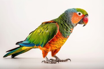 Fototapeta premium Parrot. Generative AI.